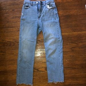 Perfect condition! Abercrombie & Fitch ankle straight ultra high rise curve love